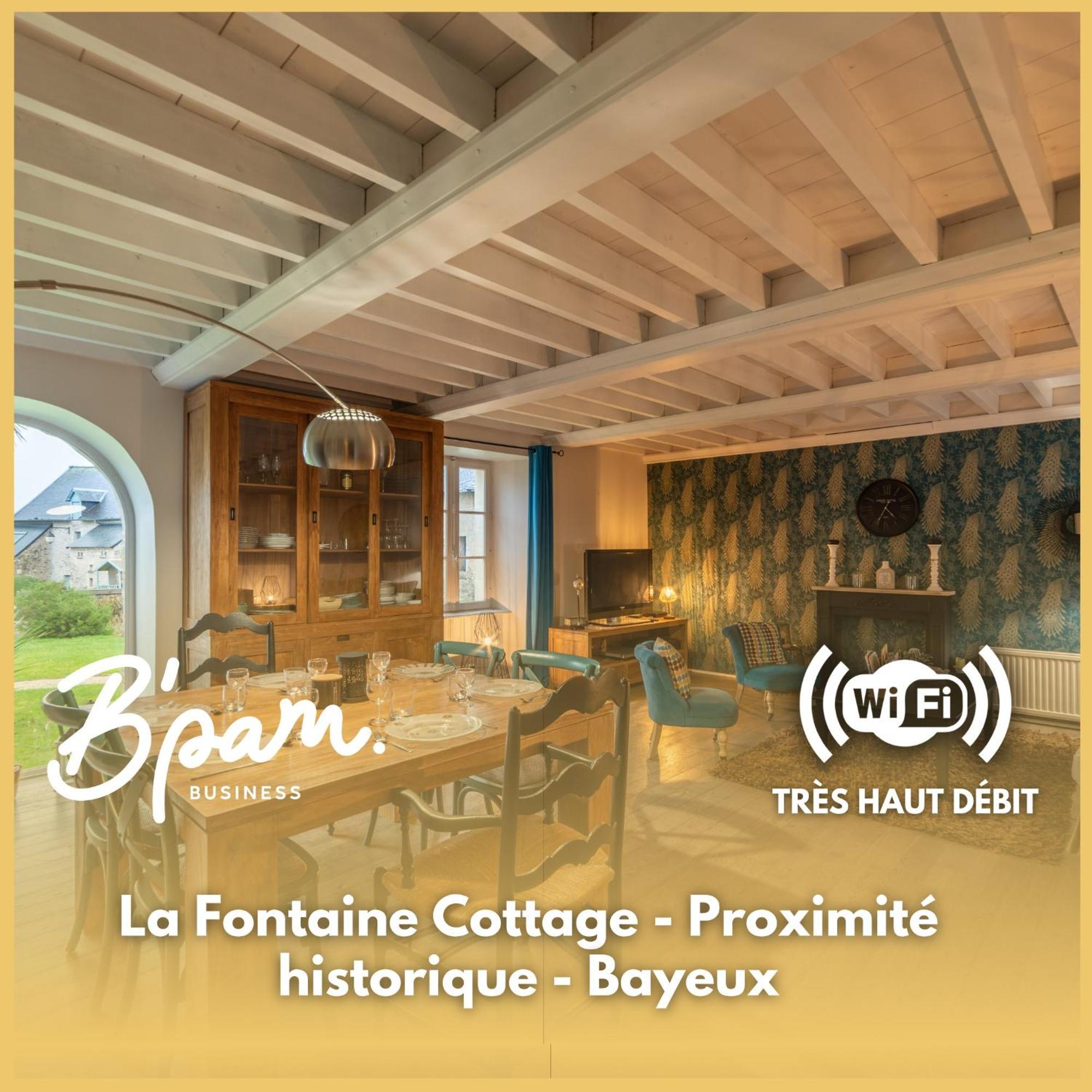 Chaleureuse maison 4-8 pers jardin pres de Bayeux Saint-Loup-Hors Extérieur photo